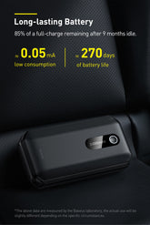 BASEUS 10000MAH POWER BANK WITH SUPER ENERGY AIR CAR JUMP STARTER, 10000mAh Power Bank with Air Car Jump Starter